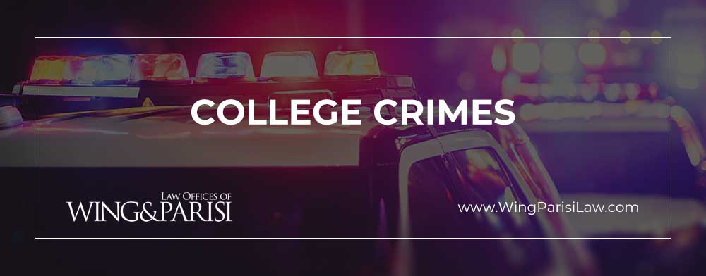 Common Crimes Committed by College Students